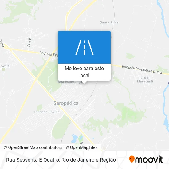 Rua Sessenta E Quatro mapa