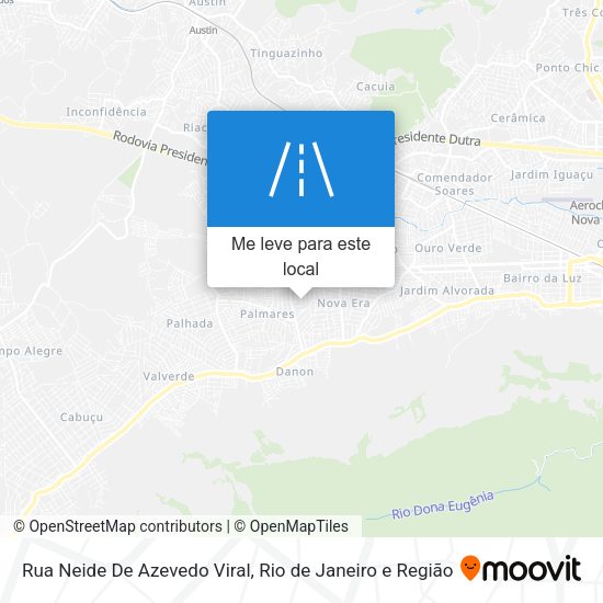 Rua Neide De Azevedo Viral mapa