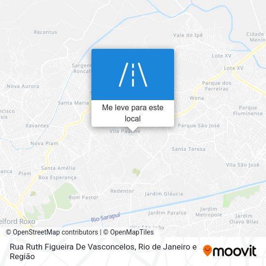 Rua Ruth Figueira De Vasconcelos mapa