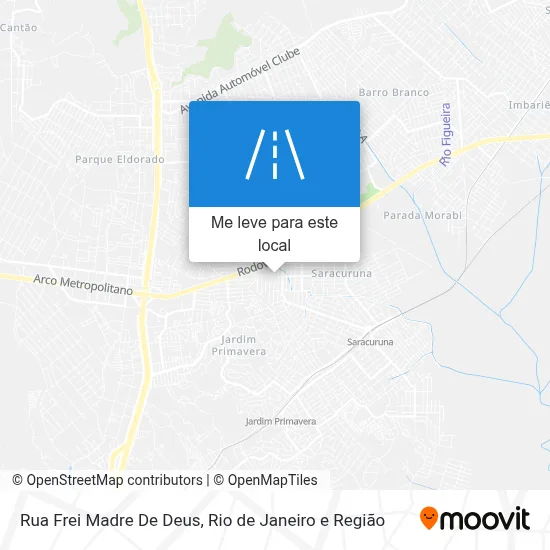Rua Frei Madre De Deus mapa
