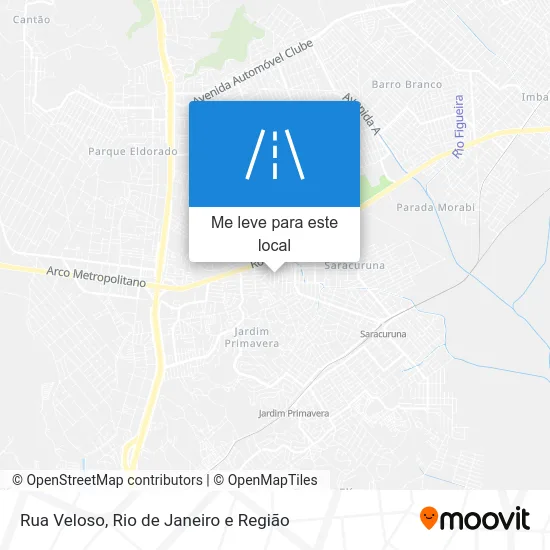 Rua Veloso mapa