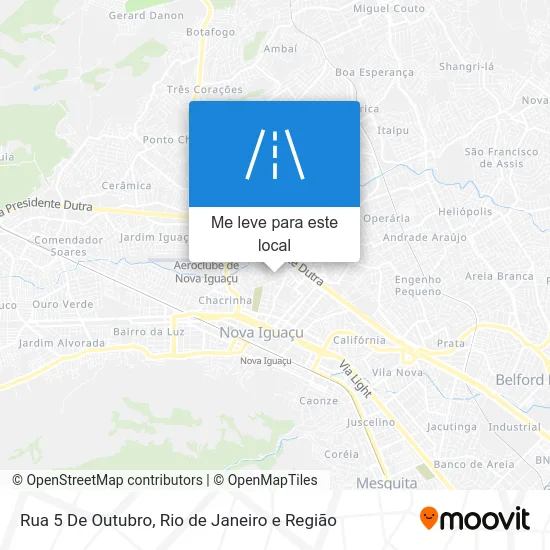 Rua 5 De Outubro mapa