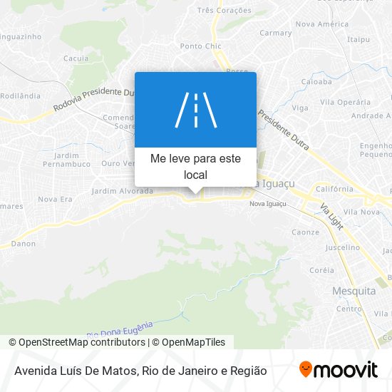 Avenida Luís De Matos mapa