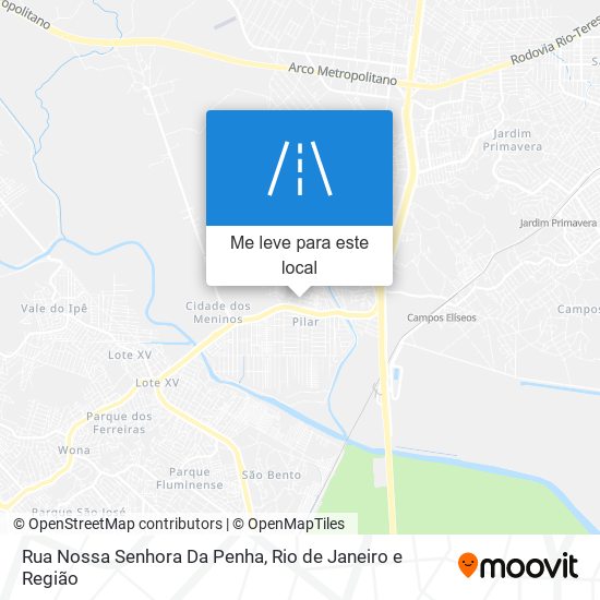 Rua Nossa Senhora Da Penha mapa