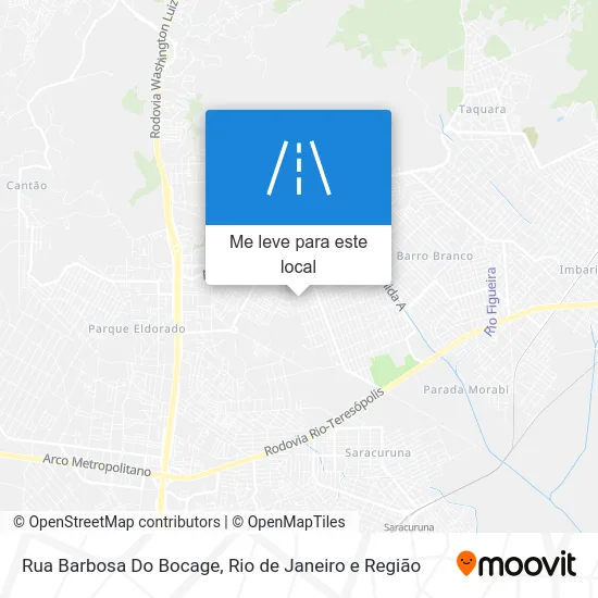 Rua Barbosa Do Bocage mapa