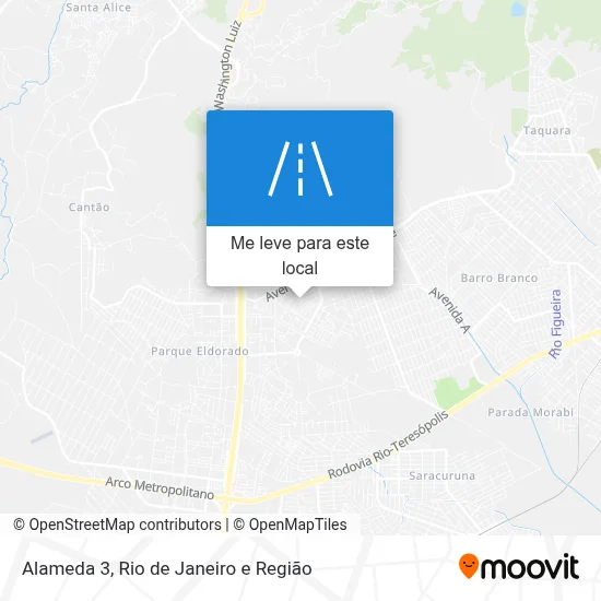 Alameda 3 mapa