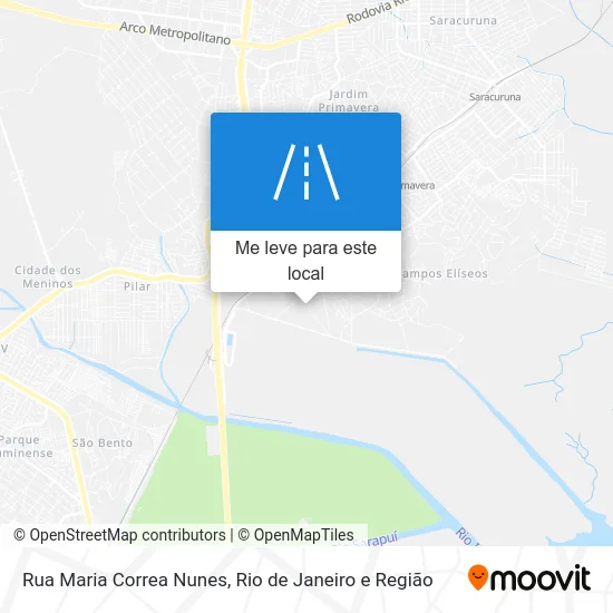 Rua Maria Correa Nunes mapa