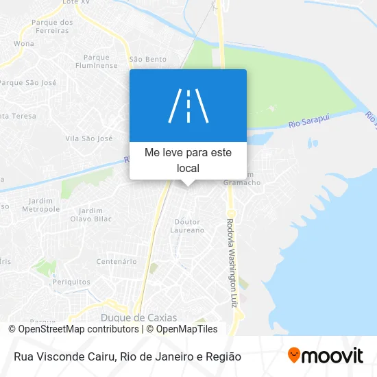 Rua Visconde Cairu mapa