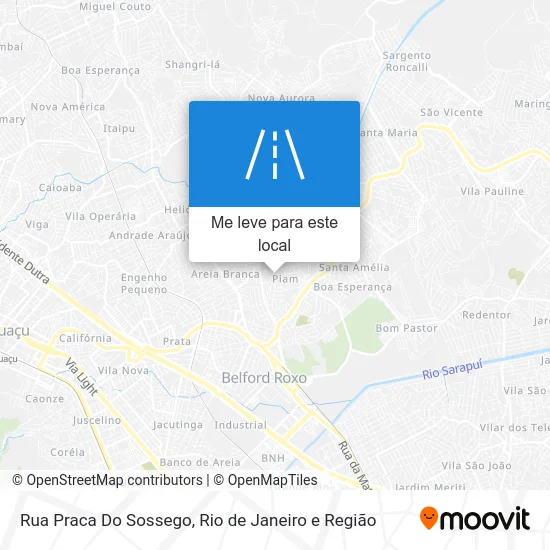 Rua Praca Do Sossego mapa