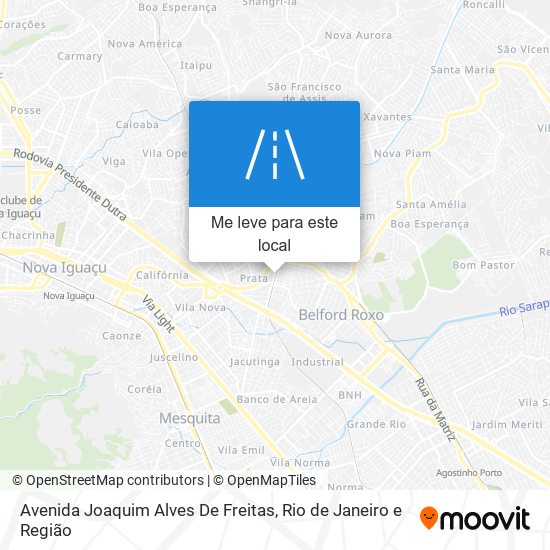 Avenida Joaquim Alves De Freitas mapa