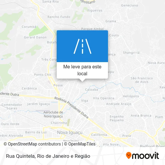 Rua Quintela mapa