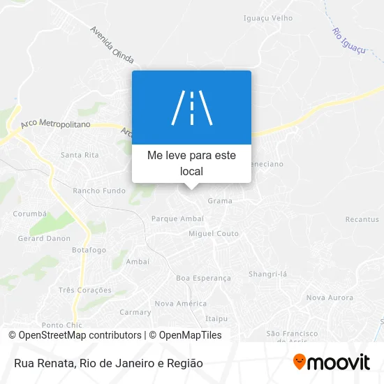 Rua Renata mapa