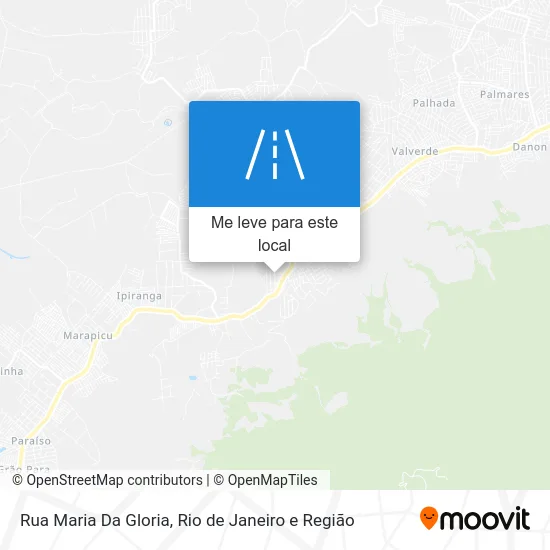 Rua Maria Da Gloria mapa