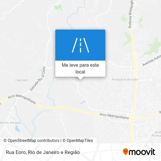 Rua Eoro mapa
