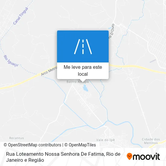 Rua Loteamento Nossa Senhora De Fatima mapa