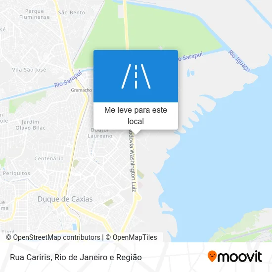 Rua Cariris mapa