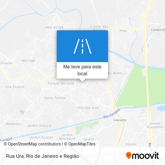 Rua Ura mapa
