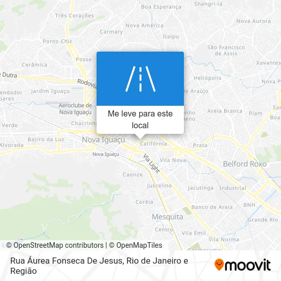 Rua Áurea Fonseca De Jesus mapa