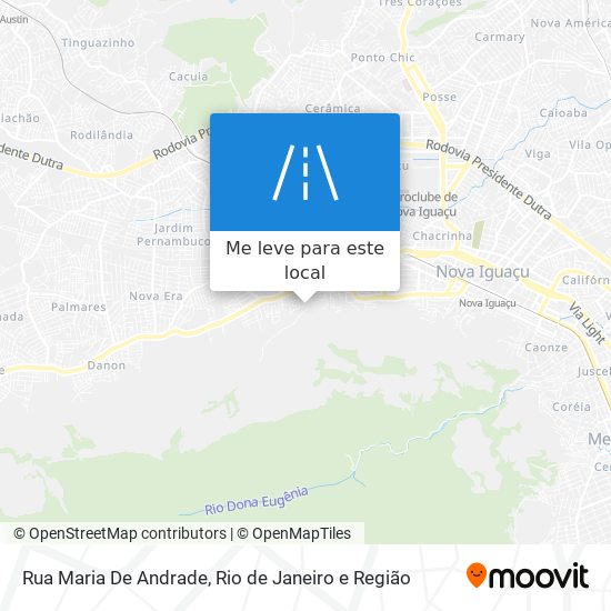 Rua Maria De Andrade mapa