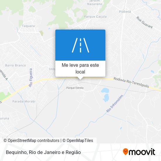 Bequinho mapa