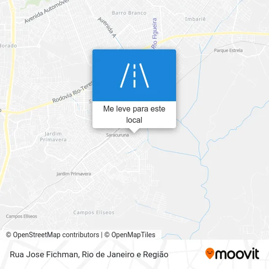 Rua Jose Fichman mapa