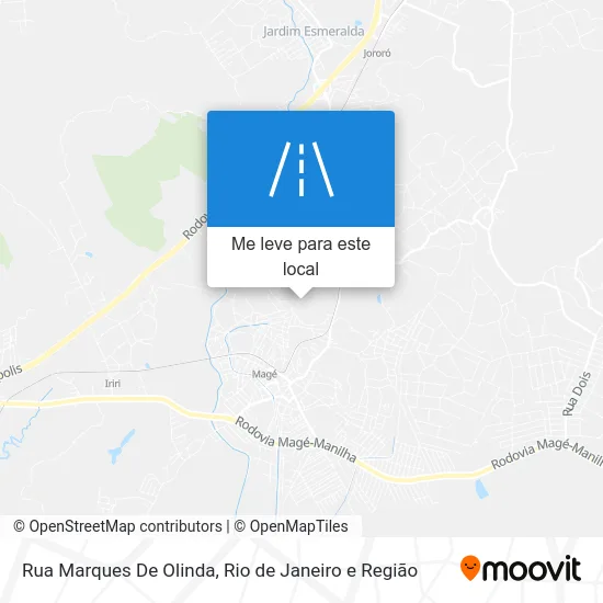 Rua Marques De Olinda mapa