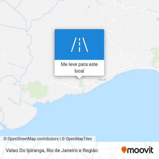 Valao Do Ipiranga mapa