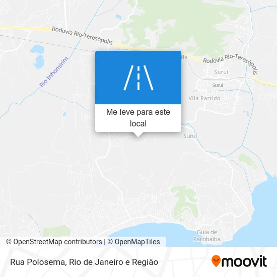Rua Polosema mapa