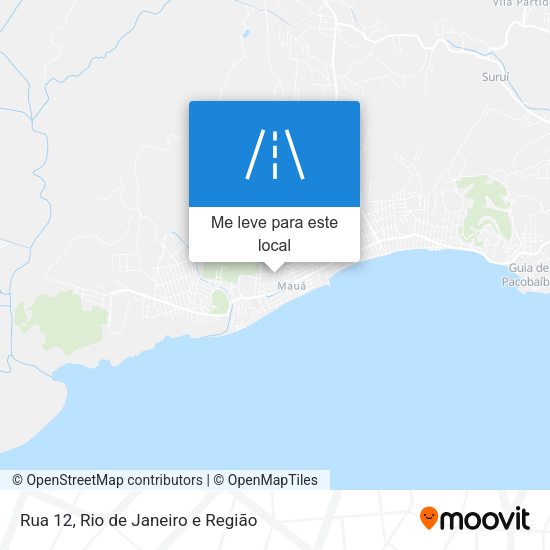 Rua 12 mapa