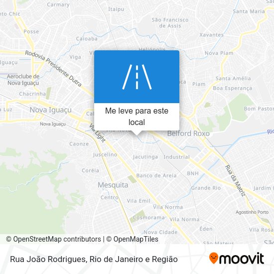 Rua Joāo Rodrigues mapa