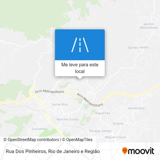 Rua Dos Pinheiros mapa