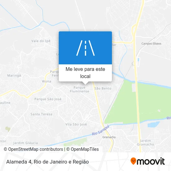 Alameda 4 mapa