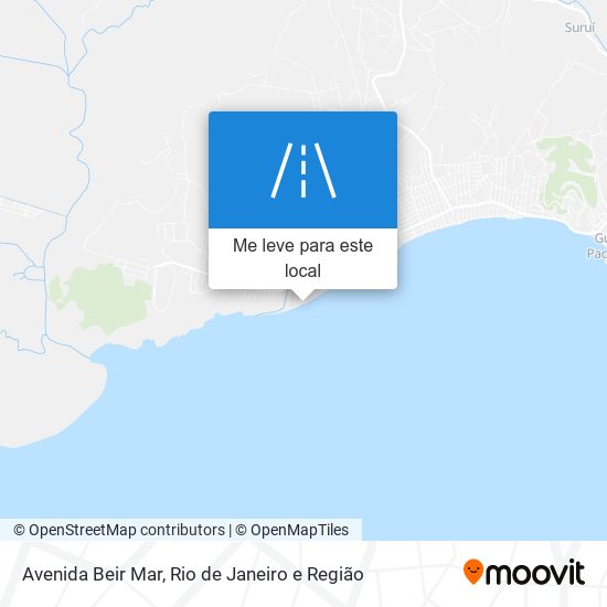 Avenida Beir Mar mapa