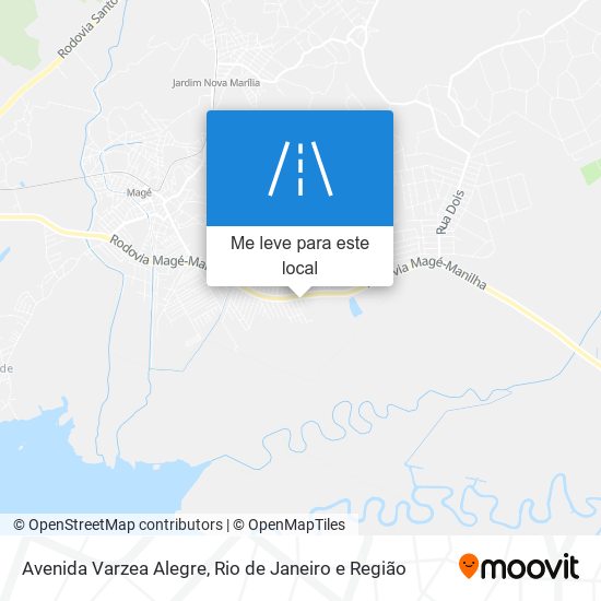 Avenida Varzea Alegre mapa