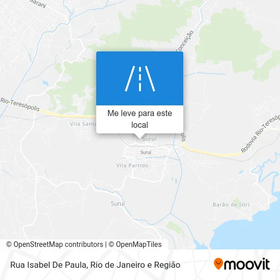 Rua Isabel De Paula mapa