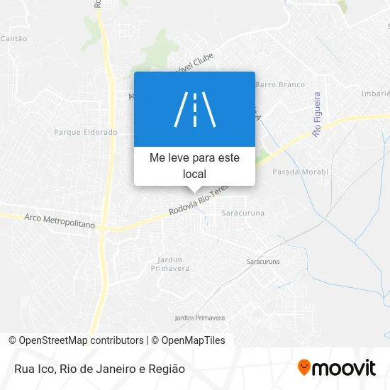 Rua Ico mapa