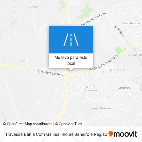 Travessa Bahia Com Galilea mapa