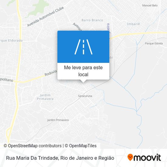 Rua Maria Da Trindade mapa