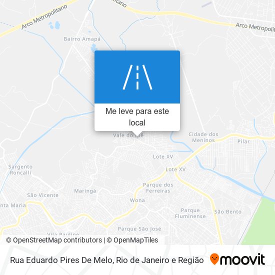 Rua Eduardo Pires De Melo mapa