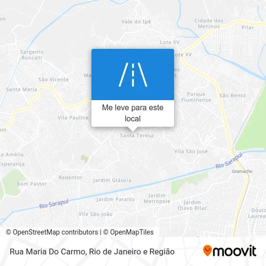 Rua Maria Do Carmo mapa