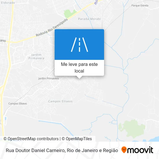 Rua Doutor Daniel Carneiro mapa