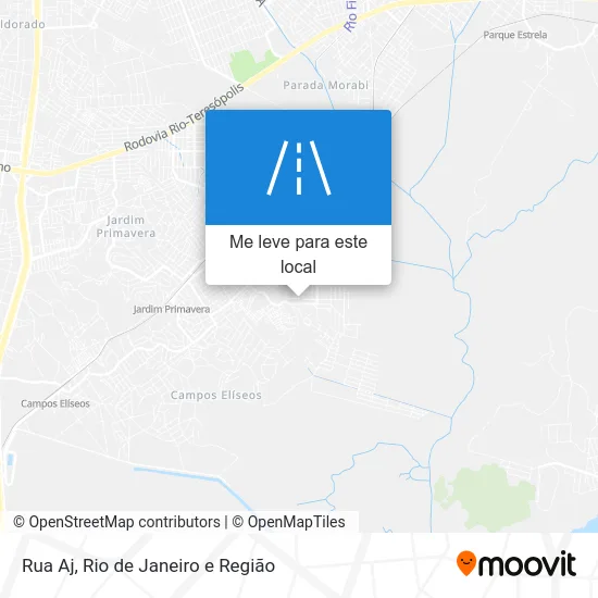 Rua Aj mapa