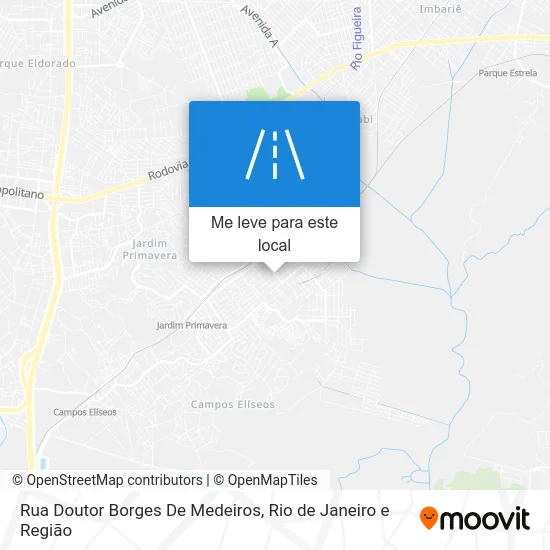Rua Doutor Borges De Medeiros mapa