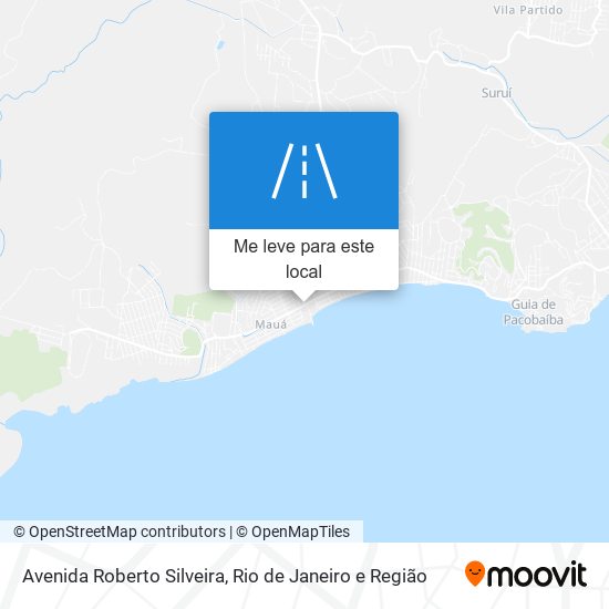 Avenida Roberto Silveira mapa