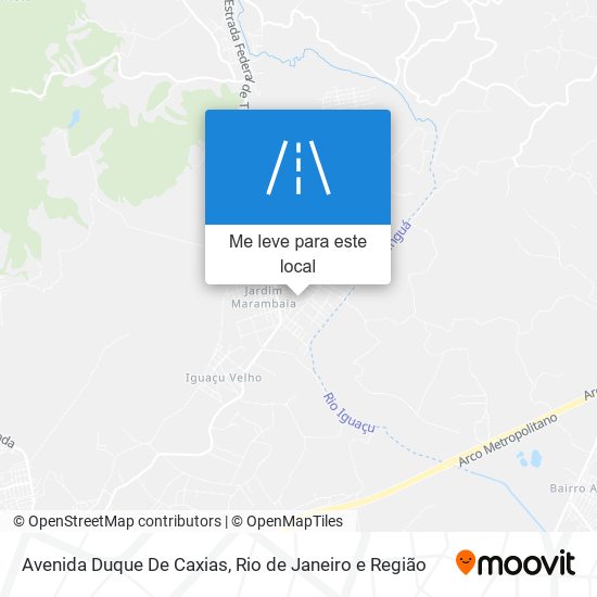 Avenida Duque De Caxias mapa