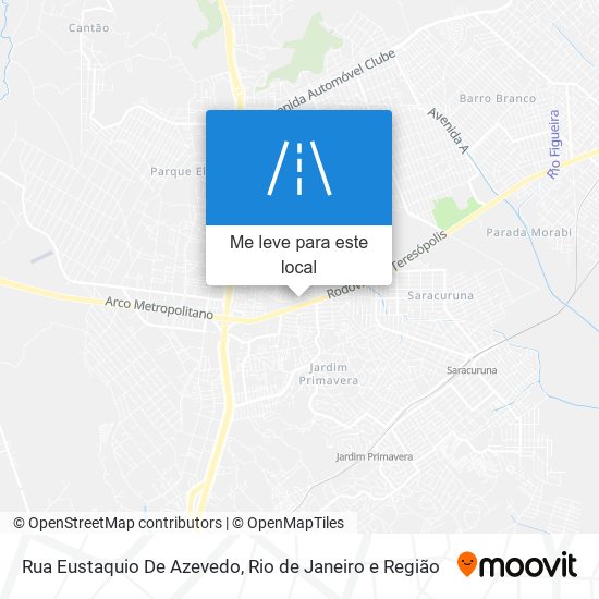 Rua Eustaquio De Azevedo mapa