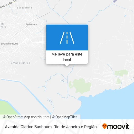 Avenida Clarice Basbaum mapa