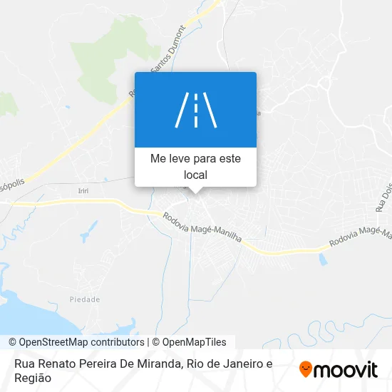 Rua Renato Pereira De Miranda mapa