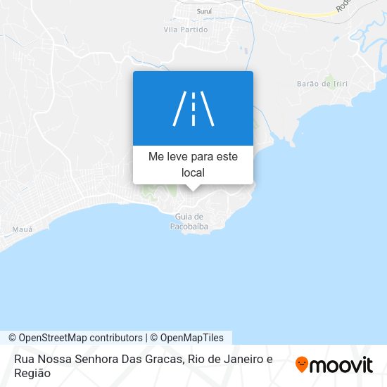 Rua Nossa Senhora Das Gracas mapa