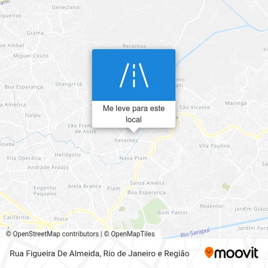 Rua Figueira De Almeida mapa